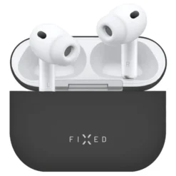 Fixed Silky silikonetui for Apple AirPods Pro 3 Svart