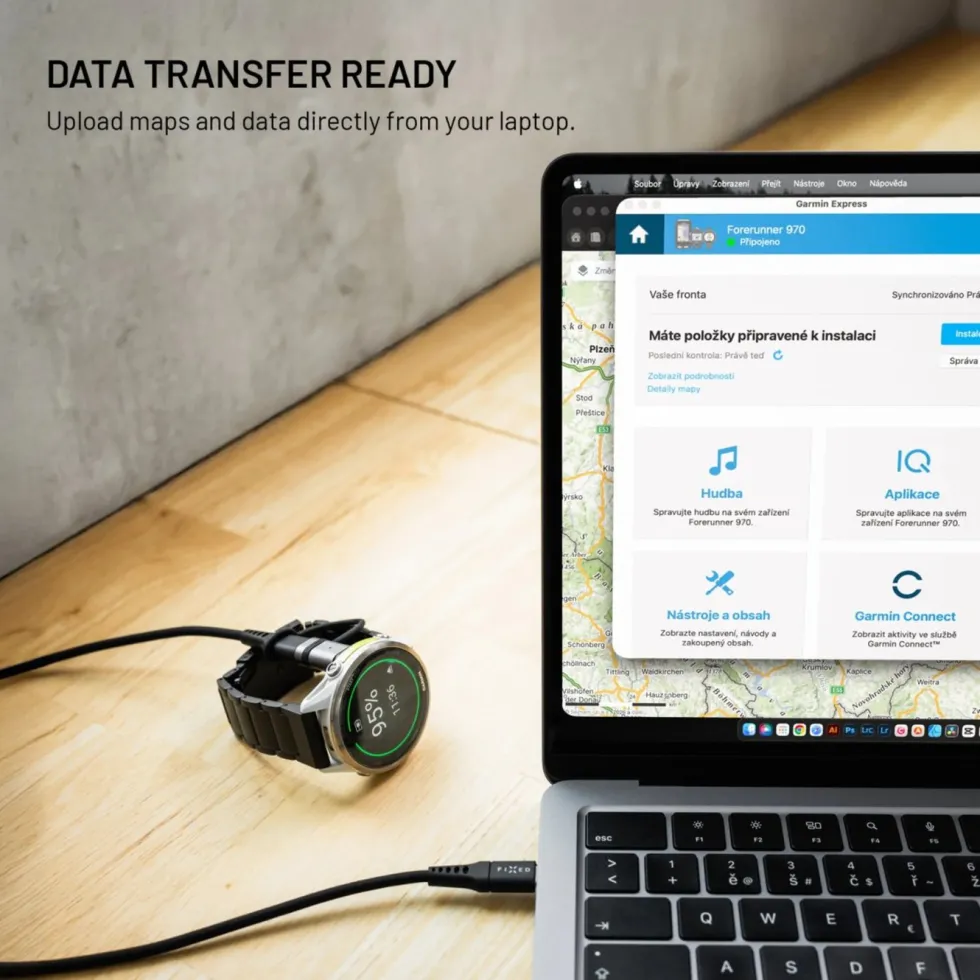 Fixed USB-C-ladeadapter for Garmin-enheter