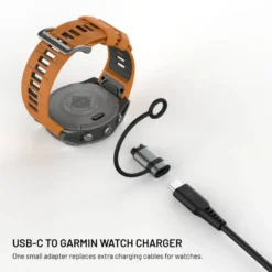 Fixed USB-C-ladeadapter for Garmin-enheter