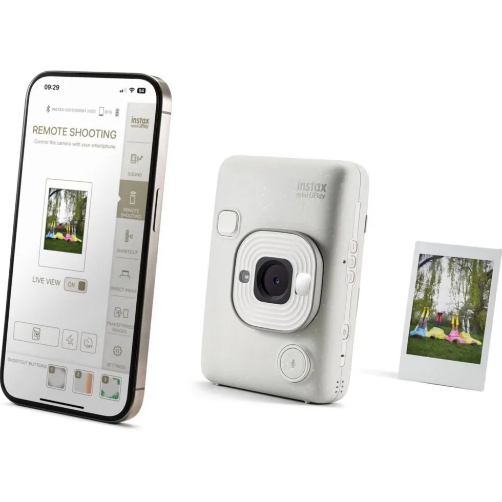 Fujifilm Instax Mini LiPlay. Hybrid instantkamera og smarttelefonskriver