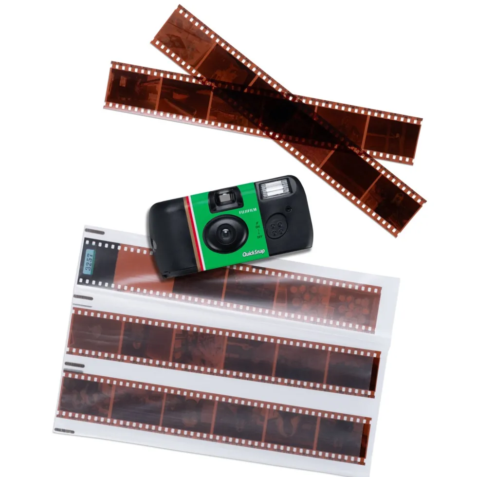 Fujifilm QuickSnap Flash Engangskamera 27 bilder 2-pk.