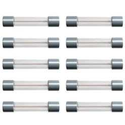 Glassrørsikring 6 x 32 mm 10 A Trege (T) 10-pk.