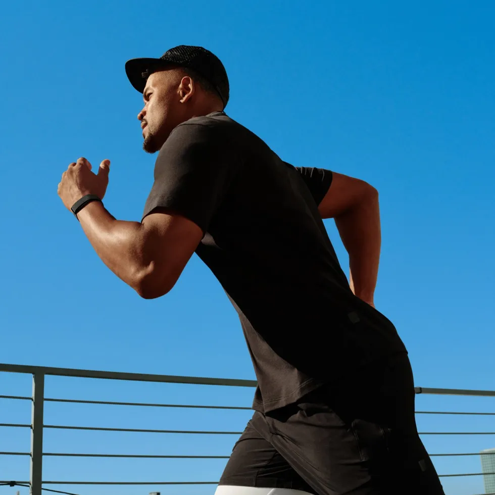Google Fitbit Air skjermløst aktivitetsarmbånd Obsidian