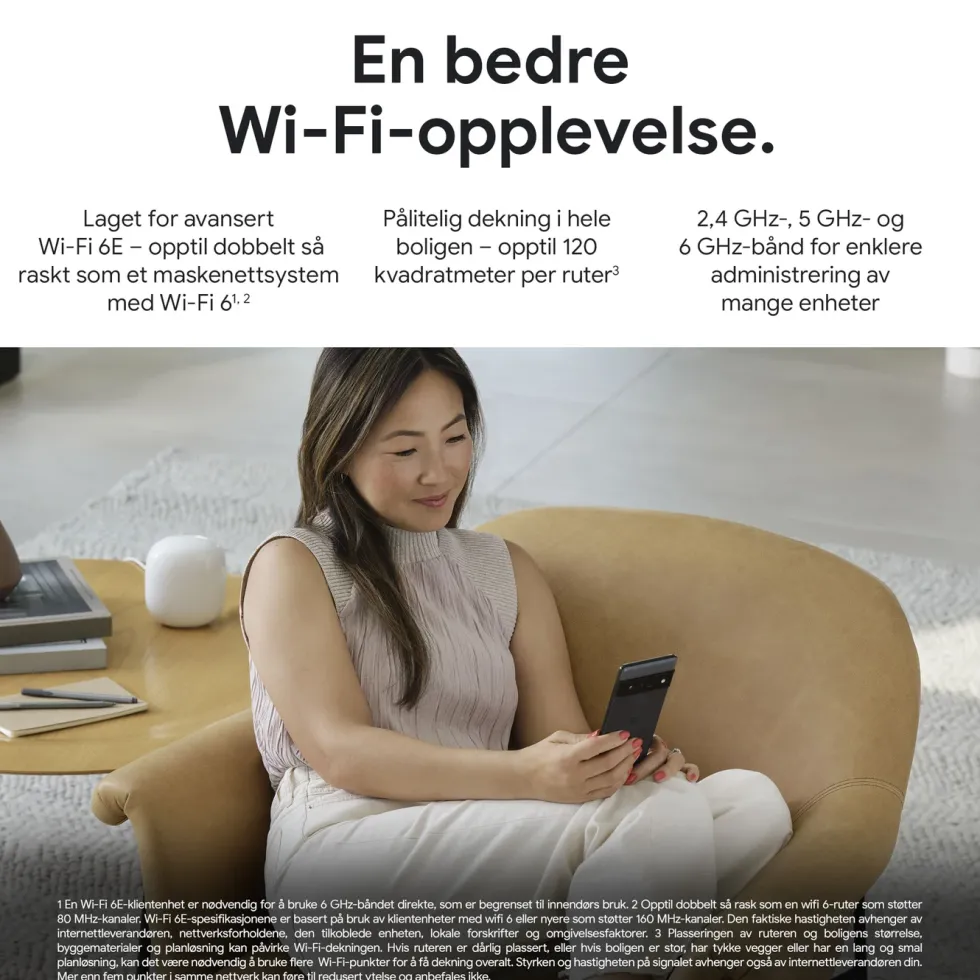 Google Nest Wifi Pro AXE4200 1-pk.