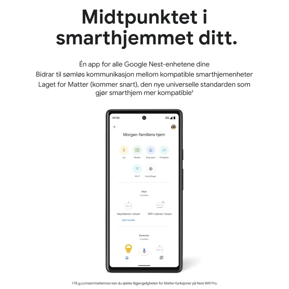 Google Nest Wifi Pro AXE4200 1-pk.