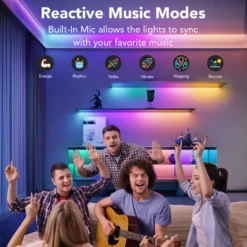 Govee RGBIC LED-list med wifi og Bluetooth 5 m