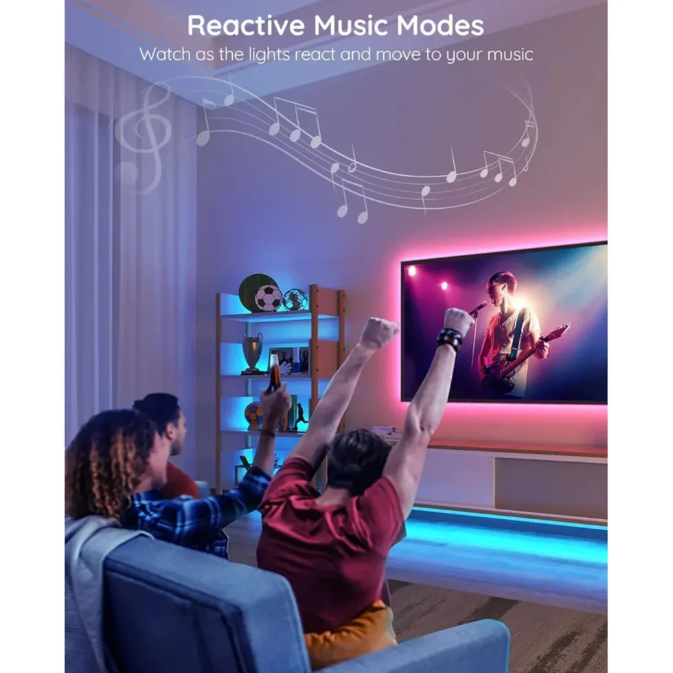 Govee RGB Smart LED-list med wifi og Bluetooth 5 m