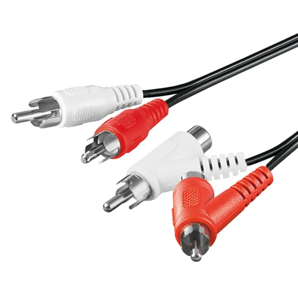Grenkabel RCA til RCA 1,5 m