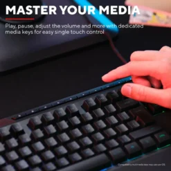 GXTrust GXT 836 Evocx RGB gamingtastatur