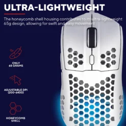 GXTrust GXT928 Helox Ultra-lightweight Gaming Mouse Hvit