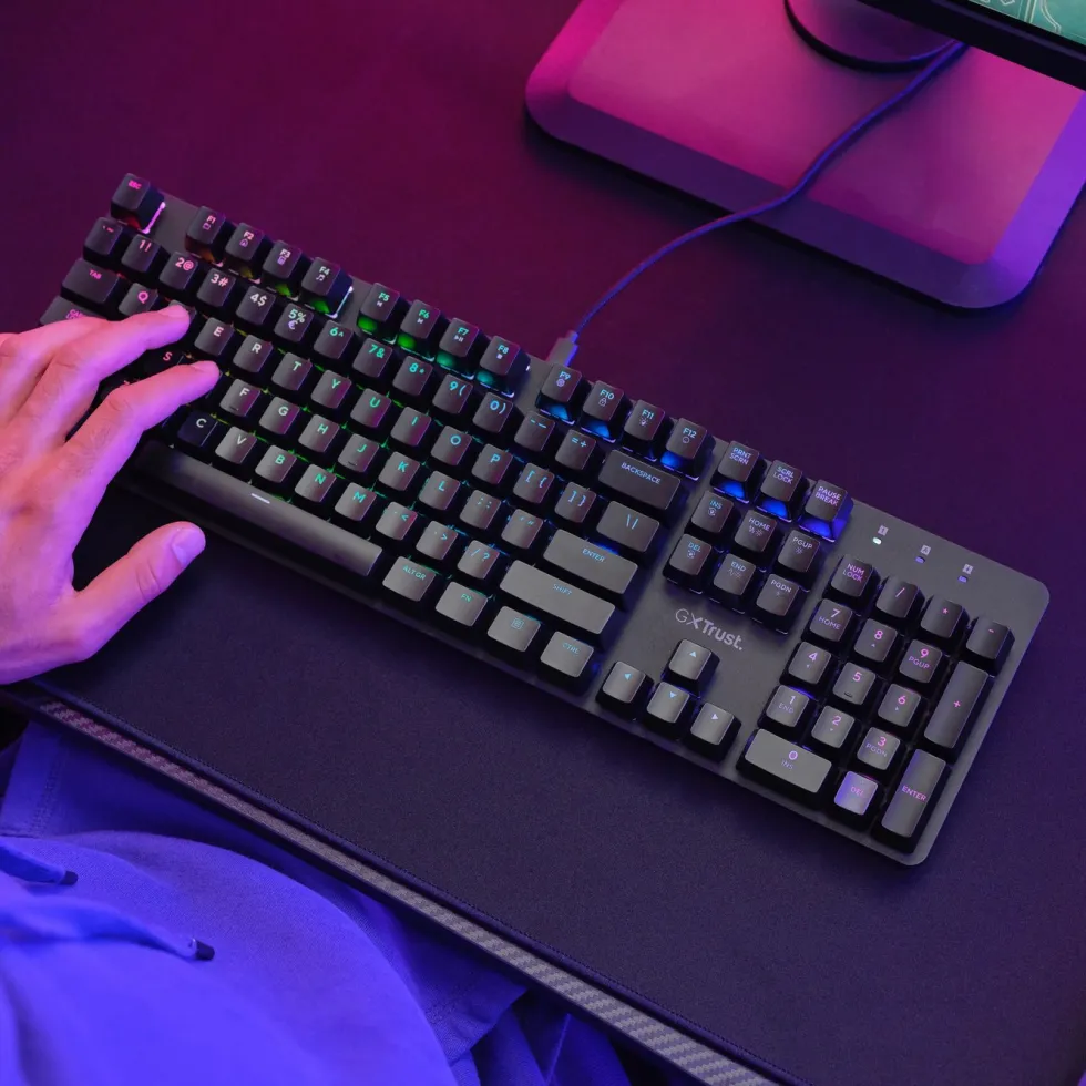 GXTrust GXT 871 Zora Mekanisk gamingtastatur
