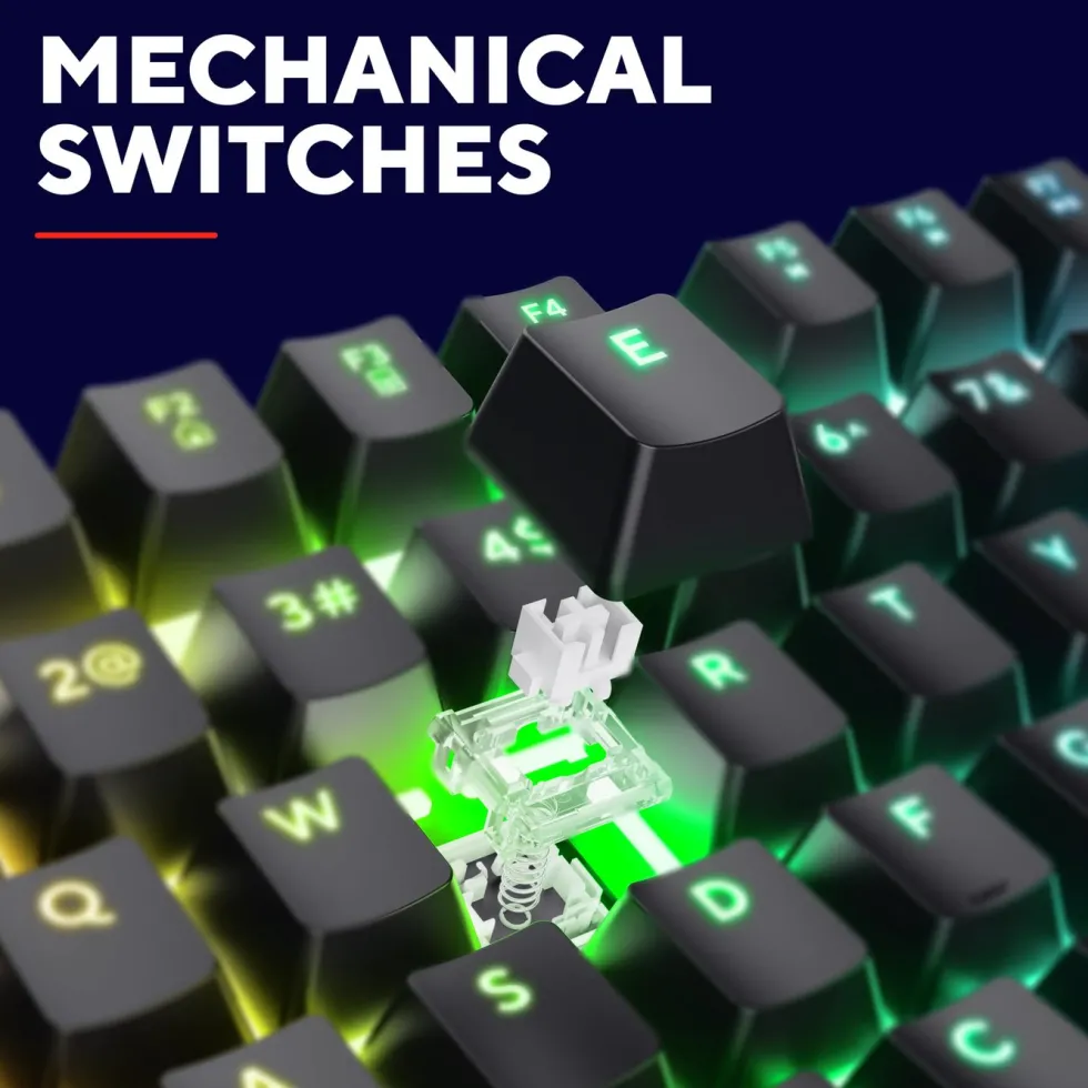 GXTrust GXT 871 Zora Mekanisk gamingtastatur
