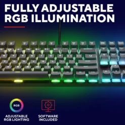 GXTrust GXT 871 Zora Mekanisk gamingtastatur