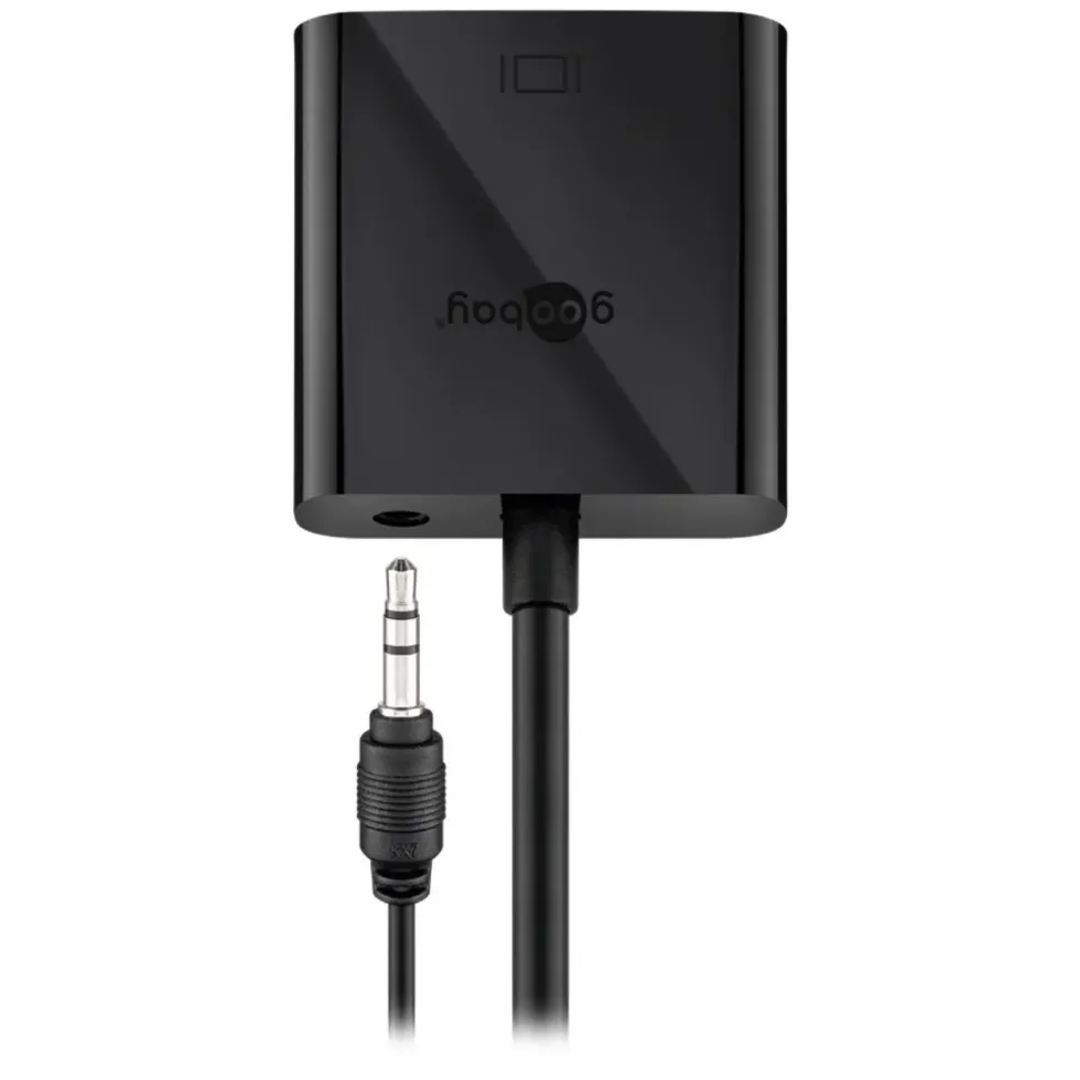 HDMI til VGA-adapter med lyd
