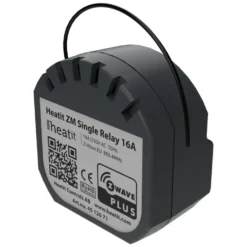 Heatit ZM Innfelt Z-Wave-fjernstrømbryter Single 16 A