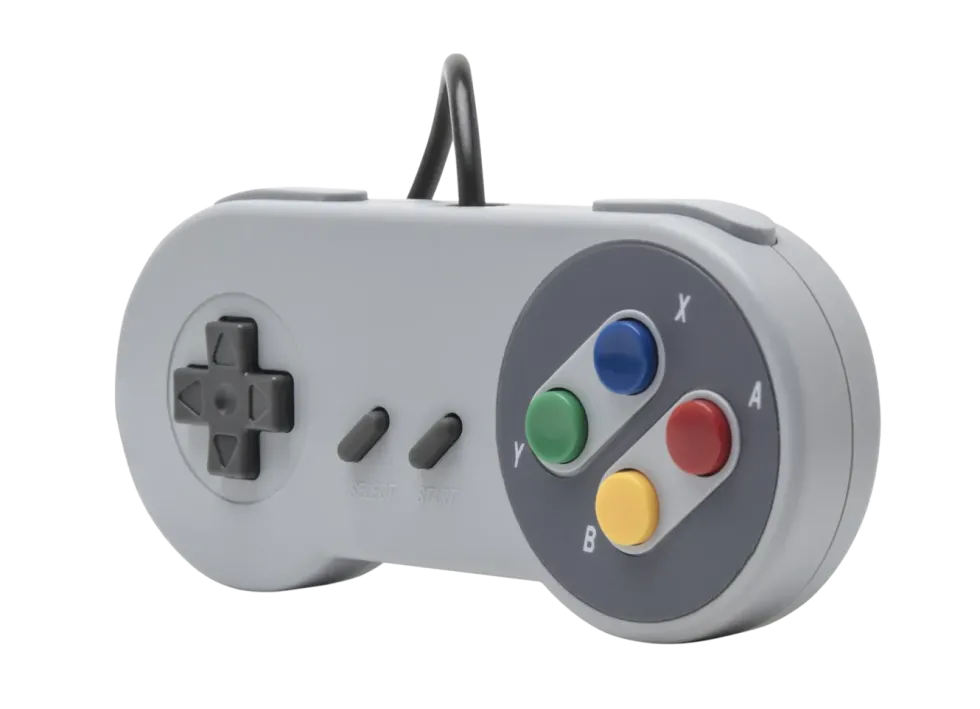 Håndkontroller med USB-tilkobling SNES