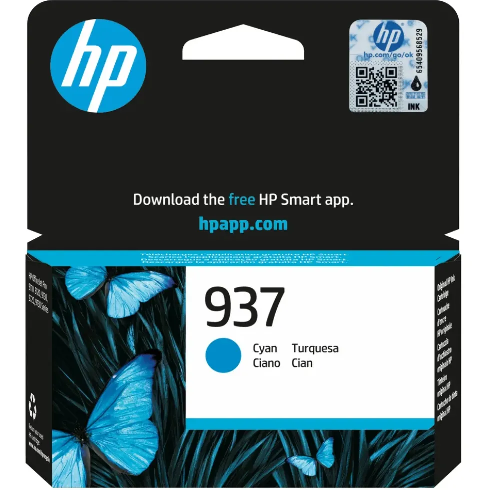 HP 924 Blekkpatron - Cyan