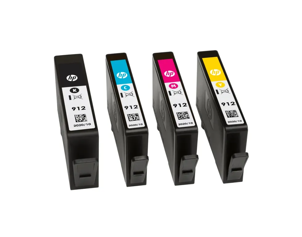 HP 912 Blekkpatroner 4-pk.