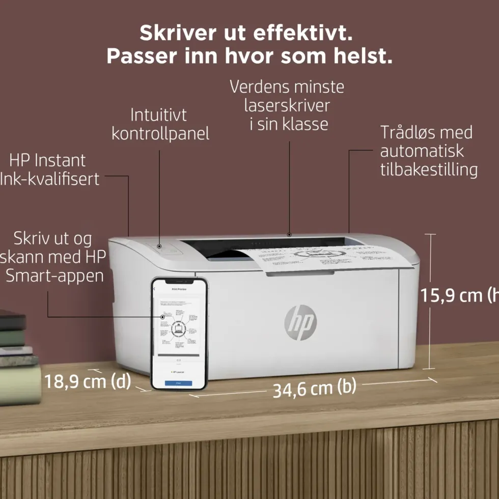 HP LaserJet M110w Laserskriver