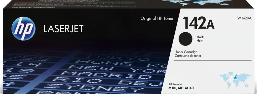 HP Toner 142A - Svart