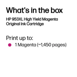 HP 953XL Blekkpatron - Magenta