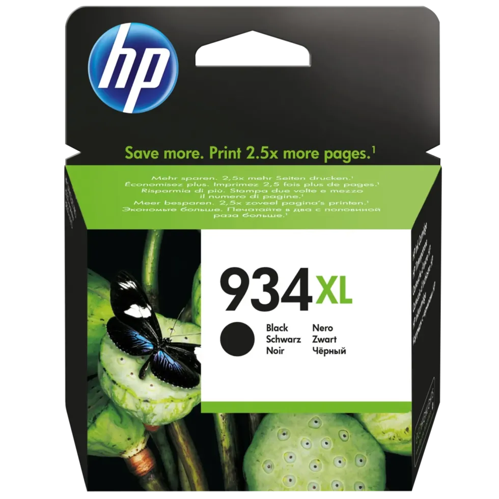 HP 934XL Blekkpatron, svart