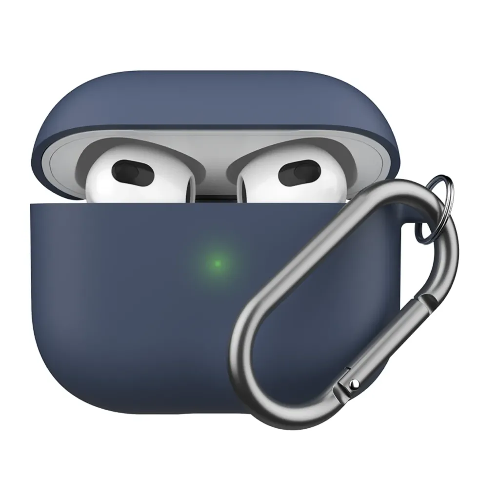 HybridShell Airpods Series 3-etui (2021) Blå