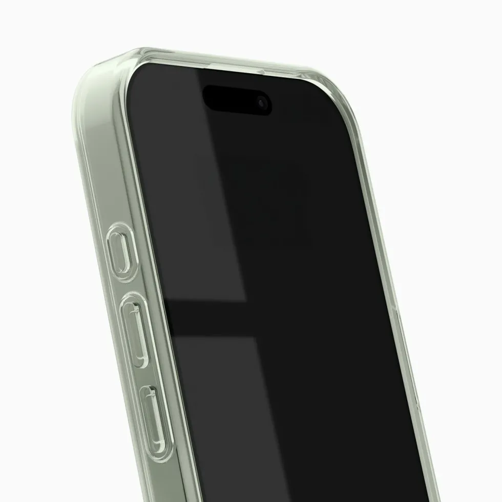 IDEAL OF SWEDEN Clear MagSafe Case – mobildeksel til iPhone 17 Sage Green