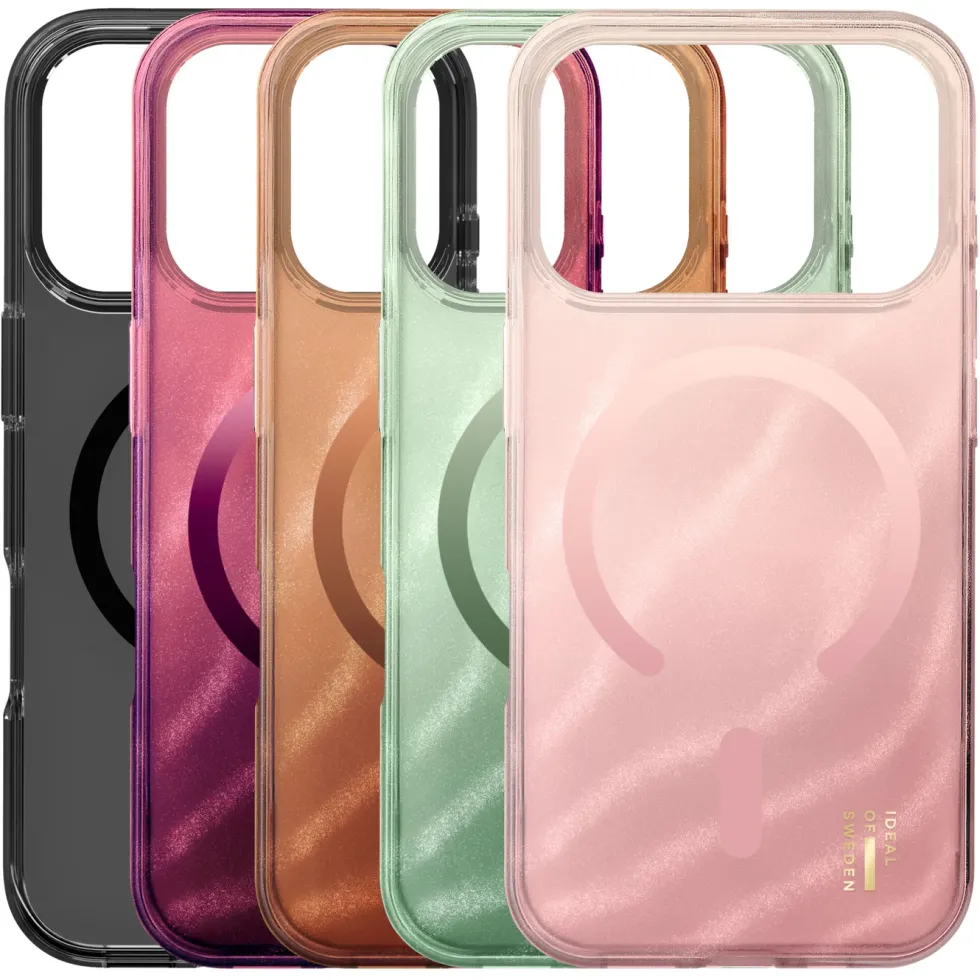 IDEAL OF SWEDEN Clear MagSafe Case – mobildeksel til iPhone 17 Pro Sage Green