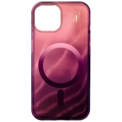 IDEAL OF SWEDEN Clear MagSafe Case – mobildeksel til iPhone 13, 14, 15, 16e og 17e Cherry Lacquer