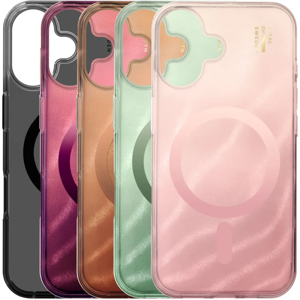IDEAL OF SWEDEN Clear MagSafe Case – mobildeksel til iPhone 17 Rose Blush