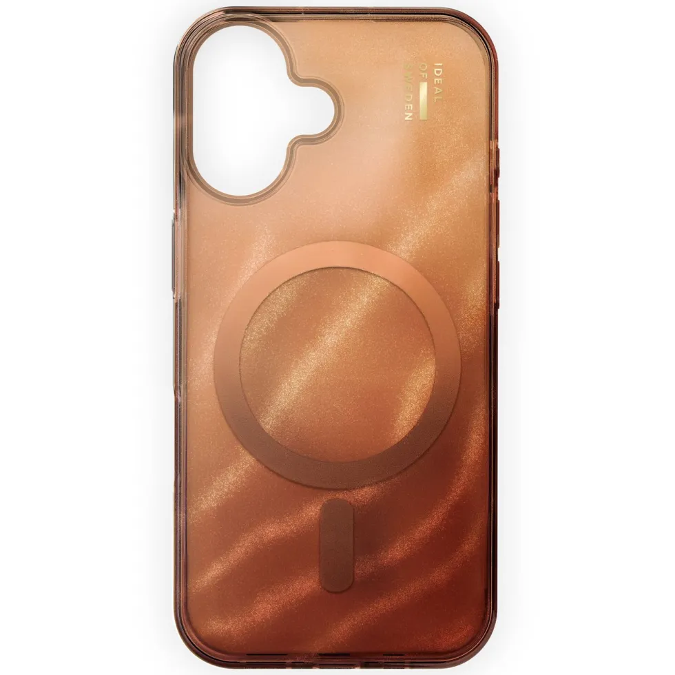 IDEAL OF SWEDEN Clear MagSafe Case – mobildeksel til iPhone 16 Mocha Mousse
