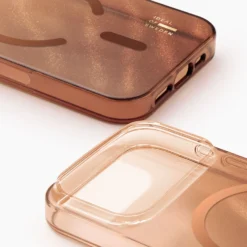 IDEAL OF SWEDEN Clear MagSafe Case – mobildeksel til iPhone 17 Pro Max Mocha Mousse
