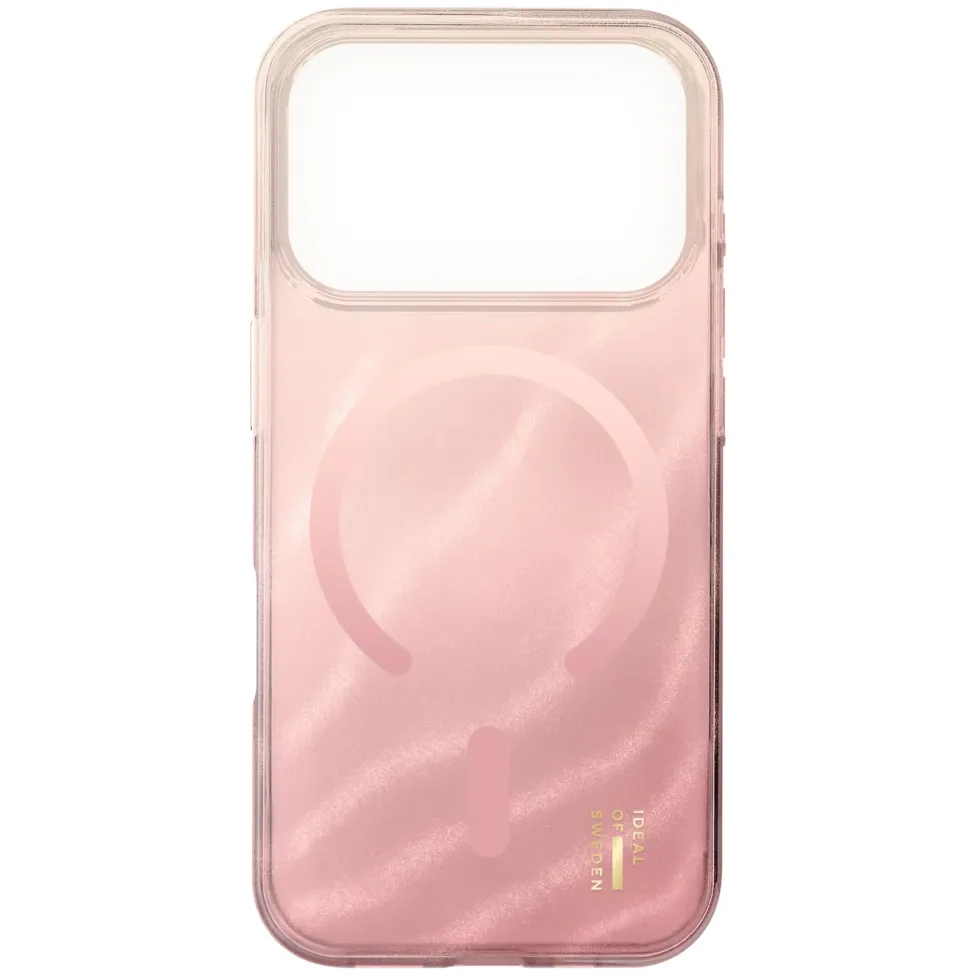 IDEAL OF SWEDEN Clear MagSafe Case – mobildeksel til iPhone 17 Pro Max Rose Blush