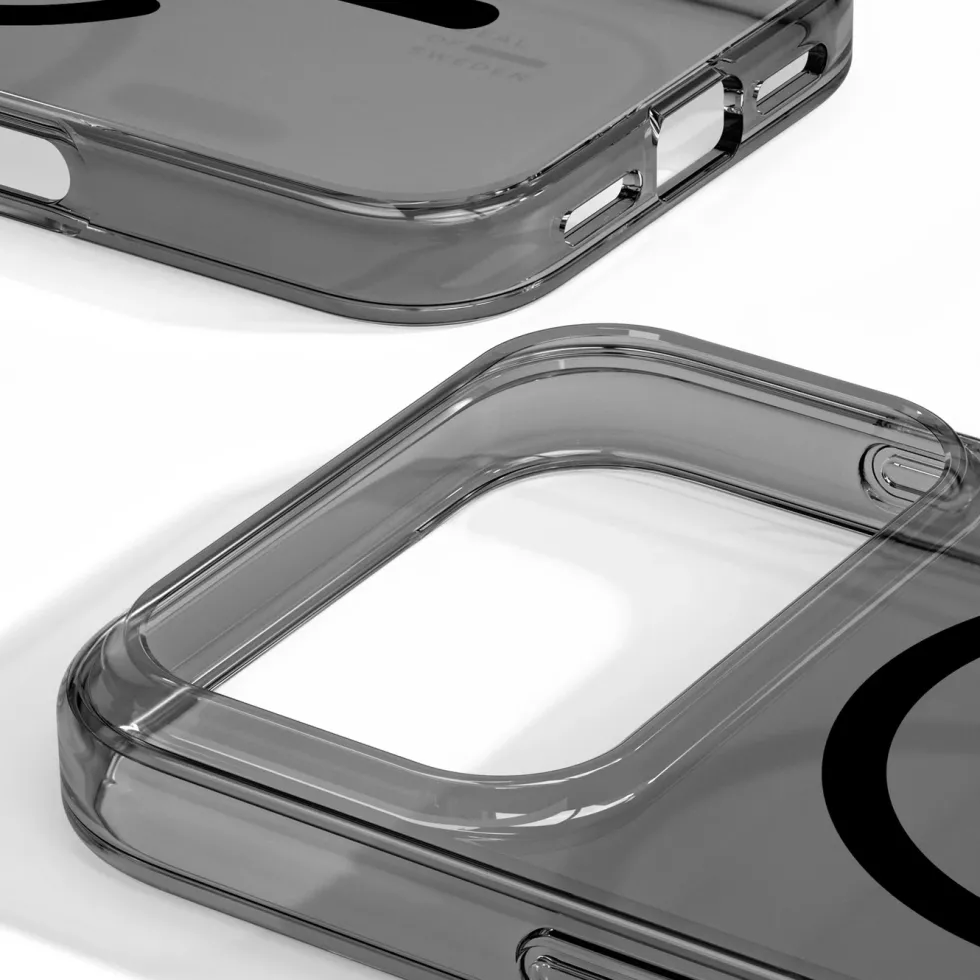 IDEAL OF SWEDEN Clear MagSafe Case – mobildeksel til iPhone 17 Pro Max Tinted Black