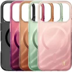 IDEAL OF SWEDEN Clear MagSafe Case – mobildeksel til iPhone 17 Pro Max Tinted Black