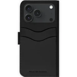 IDEAL OF SWEDEN Magnet Wallet+ - lommebokdeksel til iPhone 17 Pro Black