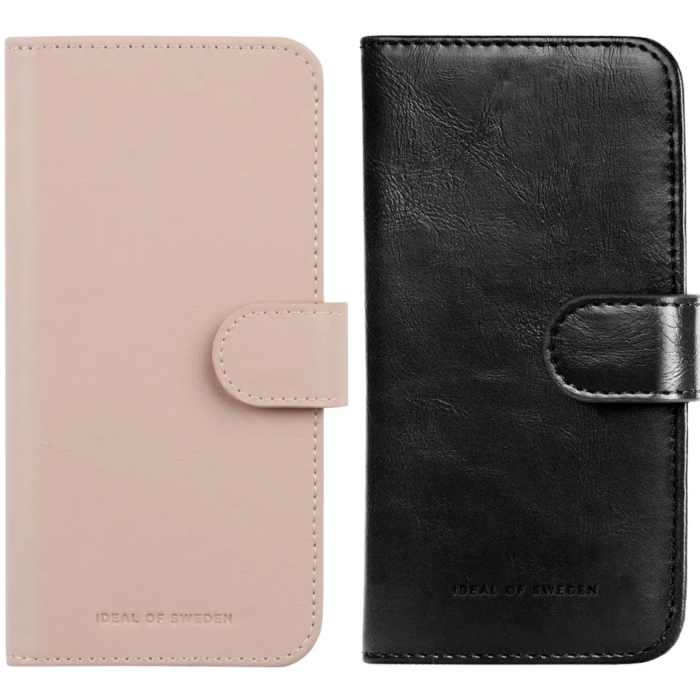 IDEAL OF SWEDEN Magnet Wallet+ for iPhone 15 Pro Svart