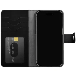 IDEAL OF SWEDEN Magnet Wallet+ for iPhone 15 Pro Max Svart