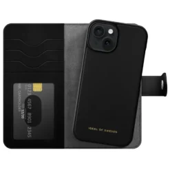 IDEAL OF SWEDEN Magnet Wallet+ for iPhone 15 Svart