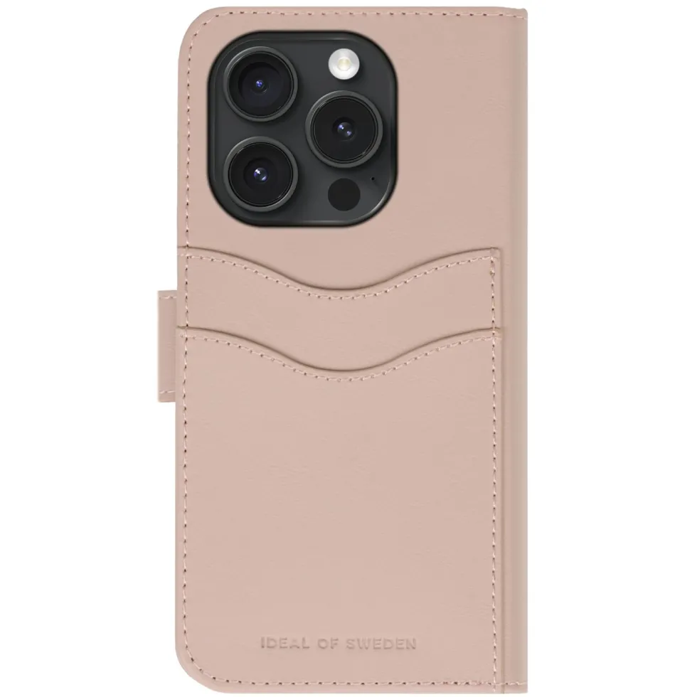 IDEAL OF SWEDEN Magnet Wallet+ for iPhone 15 Pro Rosa