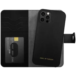 IDEAL OF SWEDEN Magnet Wallet+ lommebokdeksel iPhone 12/12 Pro Black