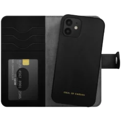 IDEAL OF SWEDEN Magnet Wallet+ lommebokdeksel iPhone 12/12 Pro Black