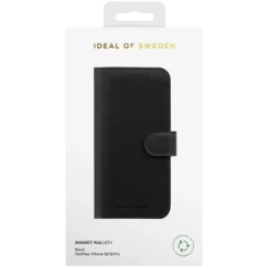 IDEAL OF SWEDEN Magnet Wallet+ lommebokdeksel iPhone 12/12 Pro Black