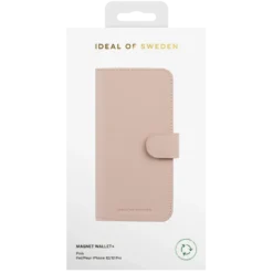 IDEAL OF SWEDEN Magnet Wallet+ lommebokdeksel iPhone 12/12 Pro Rosa