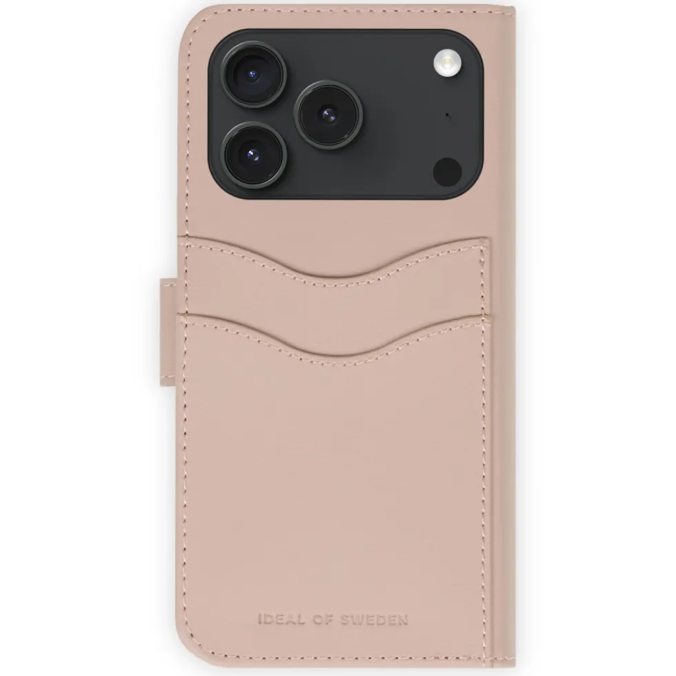 IDEAL OF SWEDEN Magnet Wallet+ - lommebokdeksel til iPhone 17 Pro Pink