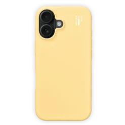 IDEAL OF SWEDEN Silicone MagSafe Case – mobildeksel til iPhone 16 Soft Lemon