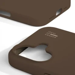IDEAL OF SWEDEN Silicone MagSafe Case – mobildeksel til iPhone 16 Mocha Mousse