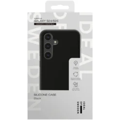 IDEAL OF SWEDEN Silicone MagSafe Case – mobildeksel til Galaxy S24/S25 Black