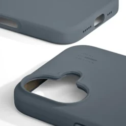 IDEAL OF SWEDEN Silicone MagSafe Case – mobildeksel til iPhone 16 Midnight Blue